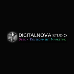 Digital Nova brand logo for digitalnovastudio.com
