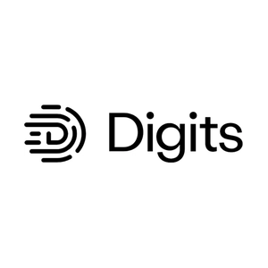 Digits brand logo for digits.com