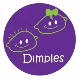 Dimples Baby Gifts brand logo for dimplesbabygifts.com