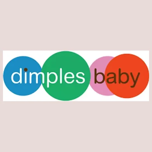 Dimples Baby brand logo for dimplesbaby.com