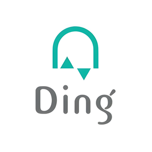 Ding On Time brand logo for dingontime.com