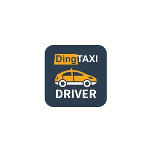 dingtaxi brand logo for dingtaxi.com