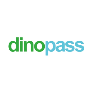 Dino Pass brand logo for dinopass.com