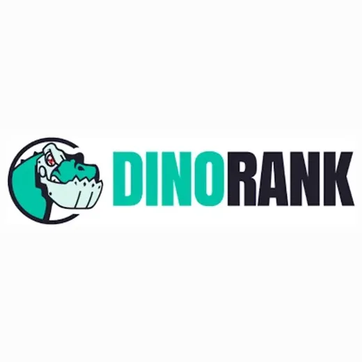 DinoRANK brand logo for dinorank.com