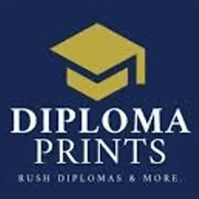 diplomaprints brand logo for diplomaprints.com