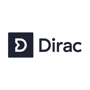dirac brand logo for dirac.com