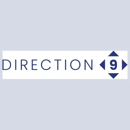direction9 brand logo for direction9.com