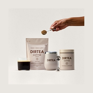 DIRTEA brand logo for dirteaworld.com