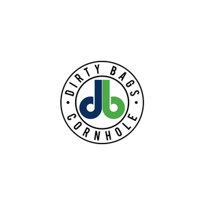 dirtybagscornhole brand logo for dirtybagscornhole.com