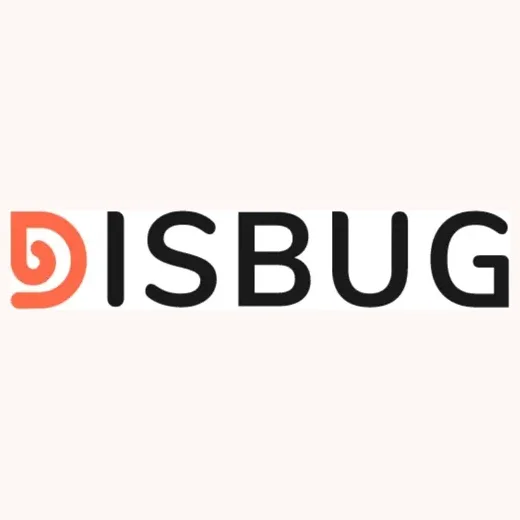 disbug brand logo for disbug.io