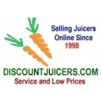 Discount Juicers brand logo for discountjuicers.com