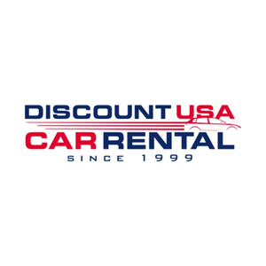 discountusacarrental brand logo for discountusacarrental.com