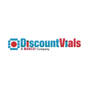 discountvials brand logo for discountvials.com