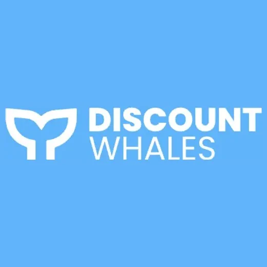 discountwhales brand logo for discountwhales.com