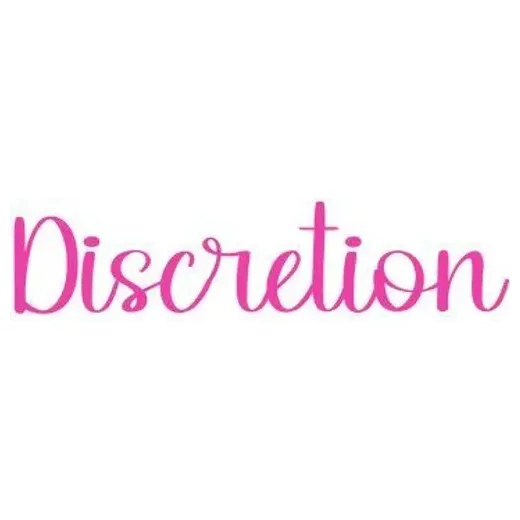 discretion brand logo for discretion.love