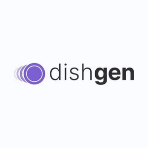 dishgen brand logo for dishgen.com