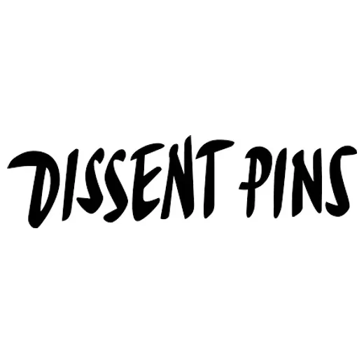 Dissent Pins brand logo for dissentpins.com