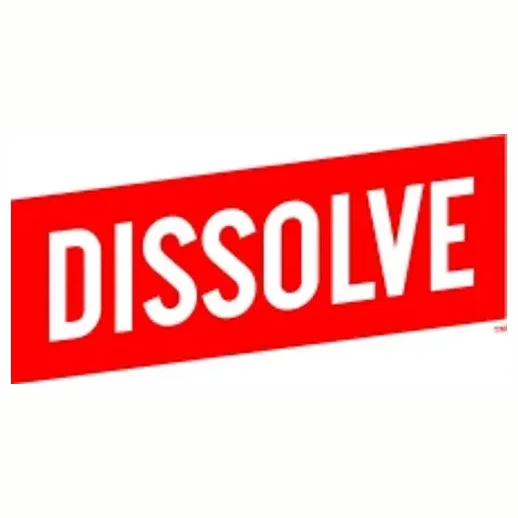 Dissolve brand logo for dissolve.com