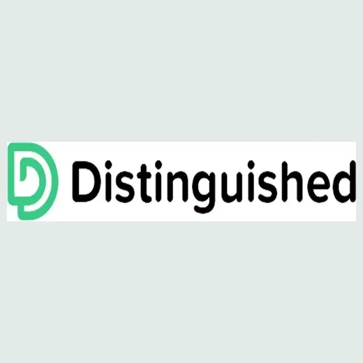 Distinguished brand logo for distinguished.io