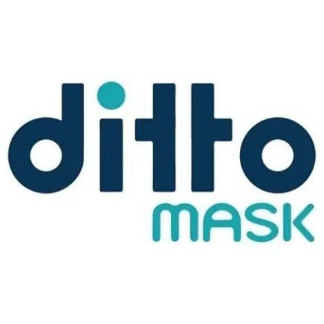 Ditto Mask brand logo for dittomask.com