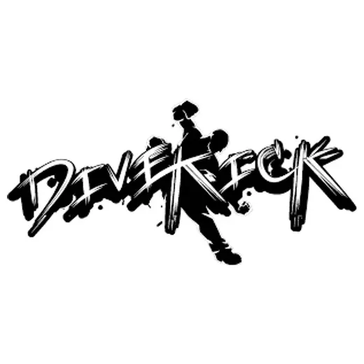 divekick brand logo for divekick.com