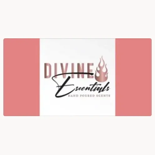 Divine Escentials brand logo for divineescentials.com