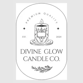 divineglowcandleco brand logo for divineglowcandleco.com