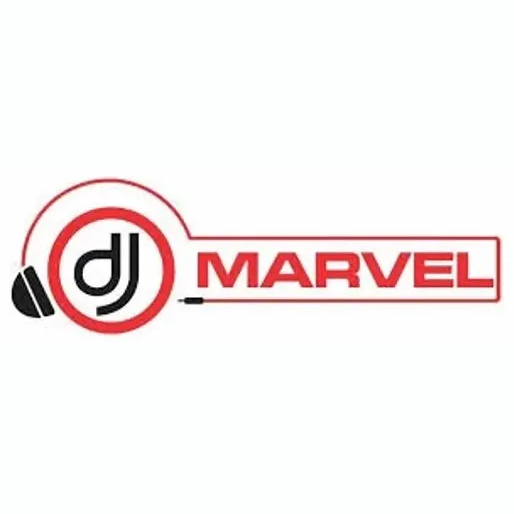DJ Marvel brand logo for djmarvel.com