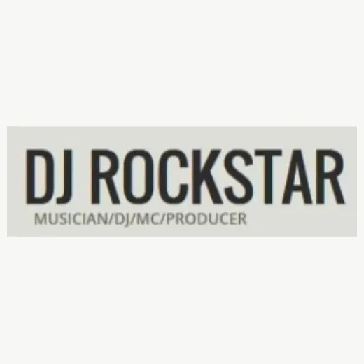 DJ Rockstar brand logo for djrockstar.com