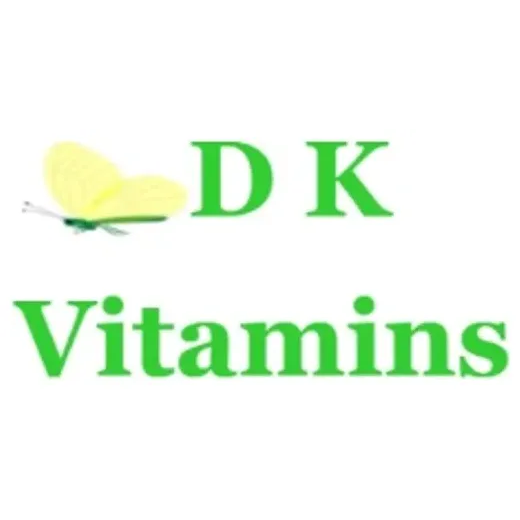 DK Vitamins brand logo for dkvitamins.com