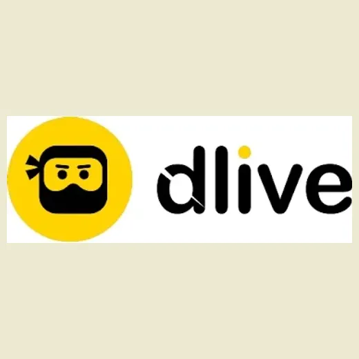 DLive brand logo for dlive.tv