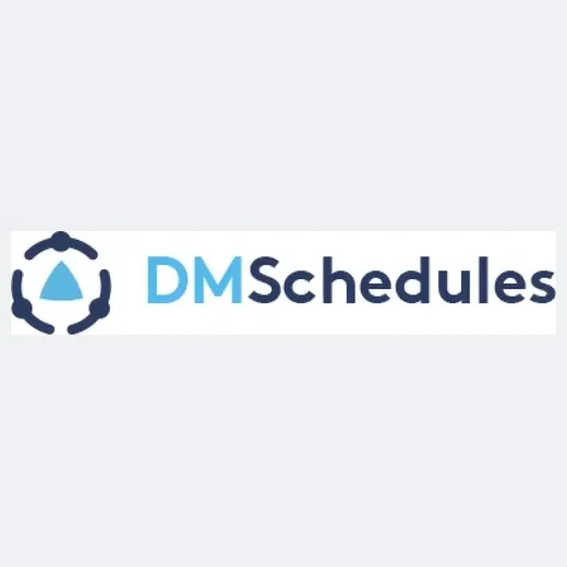 DMSchedules brand logo for dmschedules.com
