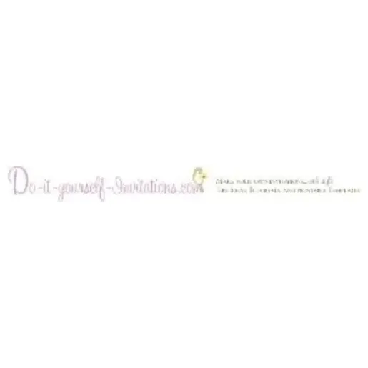 do-it-yourself-invitations brand logo for do-it-yourself-invitations.com