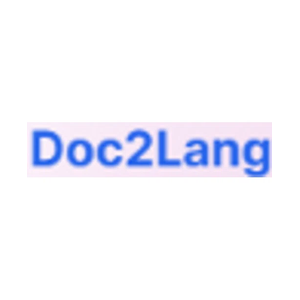 Doc2Lang brand logo for doc2lang.com