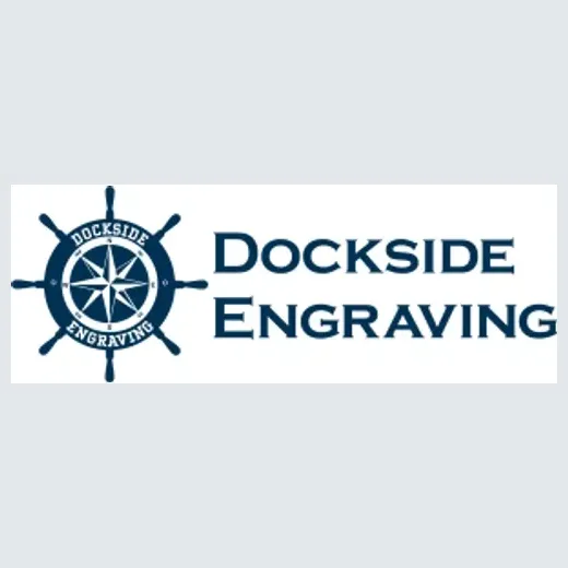docksideengraving brand logo for docksideengraving.com