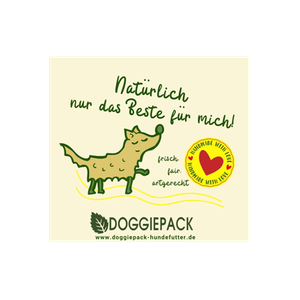 Doggiepack brand logo for doggiepack-hundefutter.de