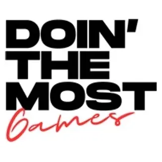 Doin' the Most brand logo for dointhemostgames.com