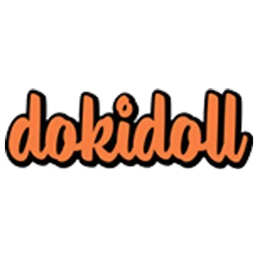 Doki Doki brand logo for dokidoll.com