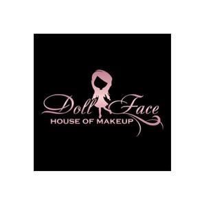 Dollface House of Makeup brand logo for dollfacehouseofmakeup.com