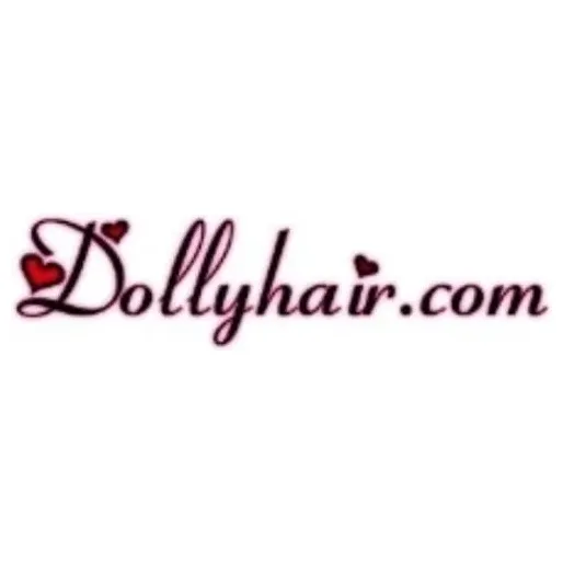 Dollyhair brand logo for dollyhair.com