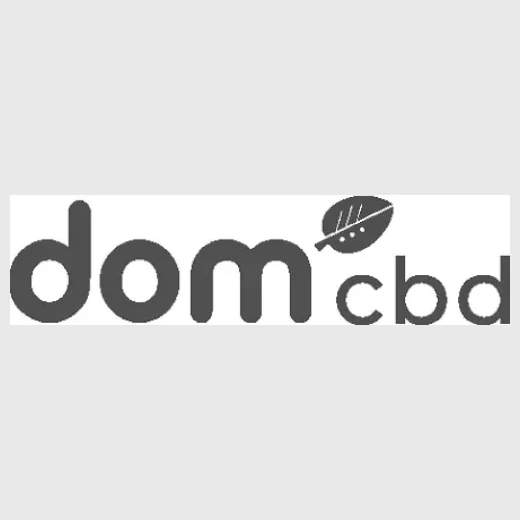 Dom CBD brand logo for domcbd.co