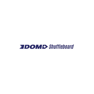 Dom Shuffleboard brand logo for domshuffleboard.ca