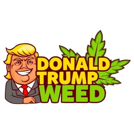 Donald Trump Weed brand logo for donaldtrumpweed.com