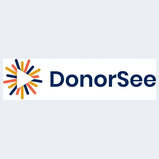 donorsee brand logo for donorsee.com