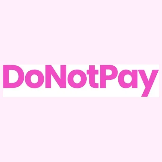 DoNotPay brand logo for donotpay.com