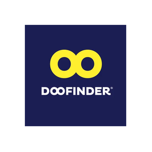 Doofinder brand logo for doofinder.com