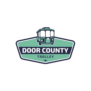 Door County Trolley brand logo for doorcountytrolley.com