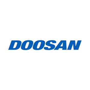 Doosan Robotics brand logo for doosanrobotics.com