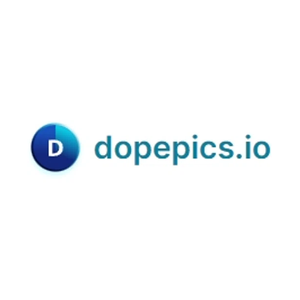 Dope Pics brand logo for dopepics.io