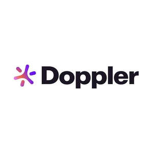 Doppler brand logo for doppler.com